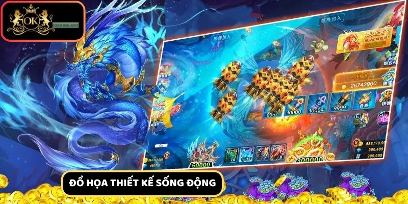 Nền tảng đồ họa được đầu tư công phu tạo cảm giác chân thực