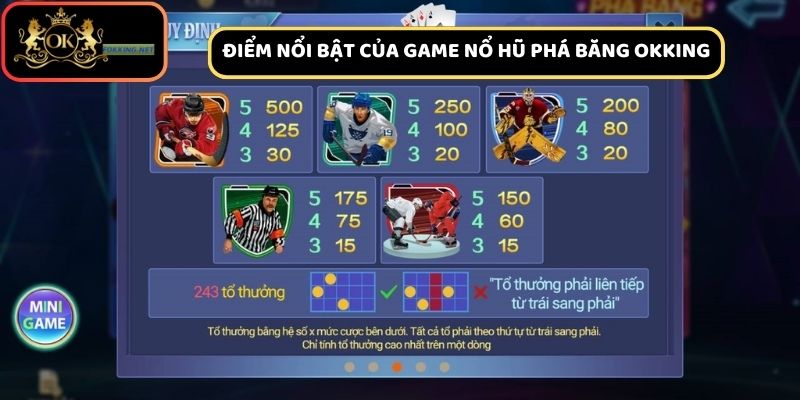 Tìm hiểu game nổ hũ phá băng Okking
